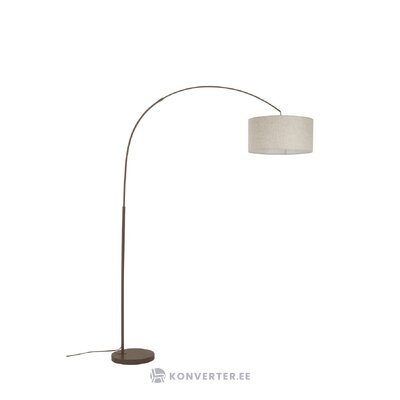 Beige design floor lamp (niels) small cosmetic flaws