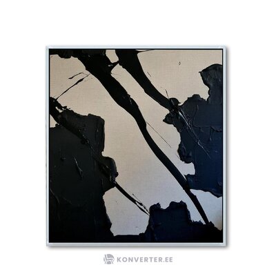 Malista juodos sienos paveikslas (iris marisa neuner) nepažeistas