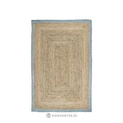 Brown-blue jute carpet (shanta) 200x300 intact