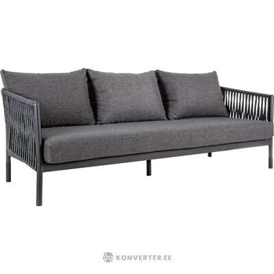 Tamsiai pilka sodo sofa florencia (bizzotto) nepažeista
