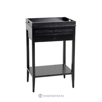 Black nightstand broomer (eichholtz) with beauty flaws