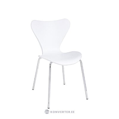 Balts krēsls tessa (bizzotto) neskarts