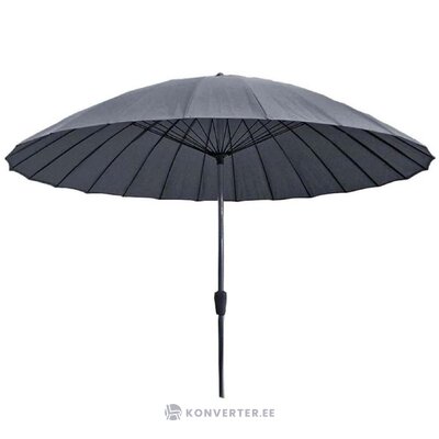 Tamsiai pilkas skėčio lapas (žalos importas) nepažeistas