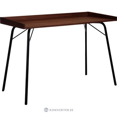 Dark brown desk (rayburn) intact