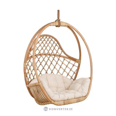 Rattan hanging chair siena (mica decorations), intact