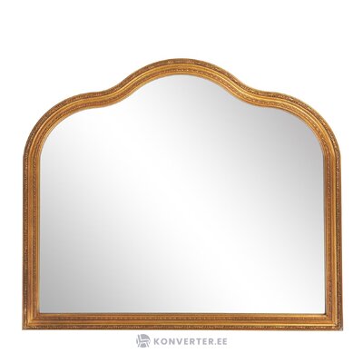 Настенное зеркало в золотой раме (мюриэль) не повреждено