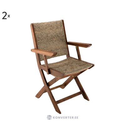 Saliekamais dārza krēsls marlons (dpi imports) neskarts