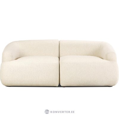 Beige design sofa (sofia) intact