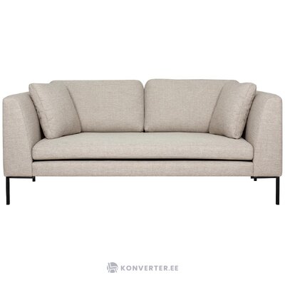 Harmaa-beige sohva (äiti) 194cm ehjä