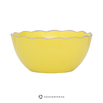 Yellow bowl (urban nature)