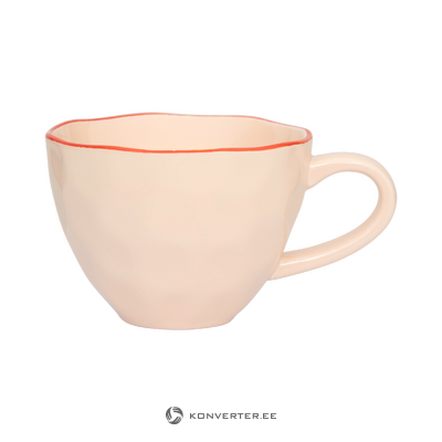 Pink cappuccino/tea cup (urban nature)