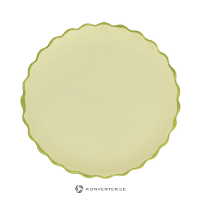 Light green plate (urban nature)