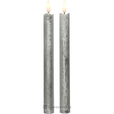 Led candles 2 pcs bonna (kaemingk) with beauty flaws.