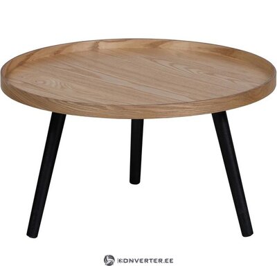 Brown-black coffee table mesa (wood) intact