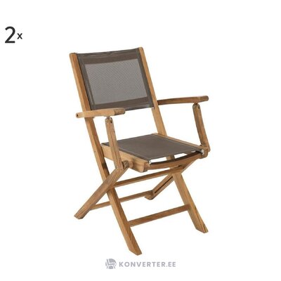 Solid wood folding garden chair mirco (dpi) intact