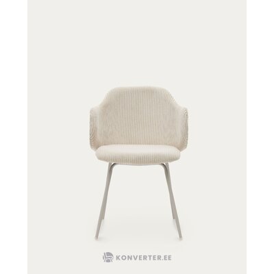 Velvet beige chair (suanna) kave home