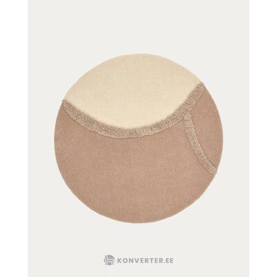 Round wool rug (daianna) kave home