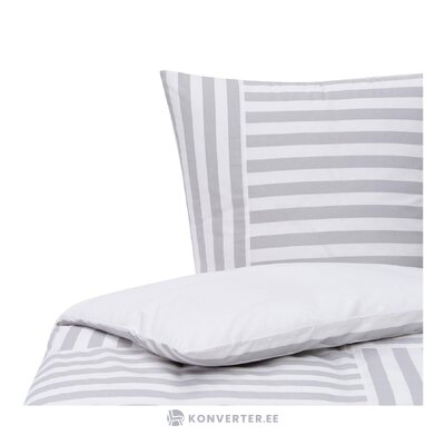 Striped cotton bedding set (kathia) intact