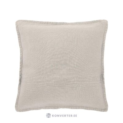 Gray linen pillowcase (lanya) intact