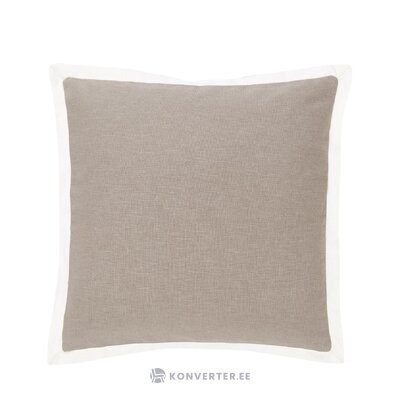 Beige-white pillowcase (mira) intact