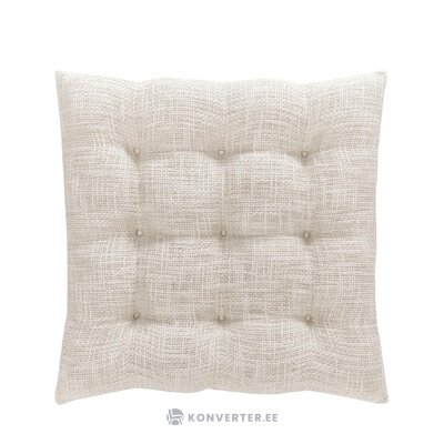 Natural white seat cushion (sasha) intact