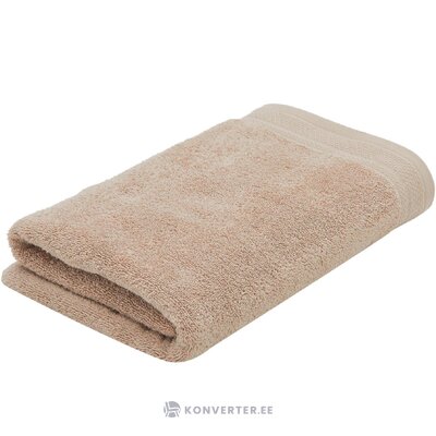 Beige organic cotton sauna towel (premium) 50x100 whole