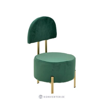 Зеленое бархатное дизайнерское детское кресло валентина (инарт) ошибки красоты