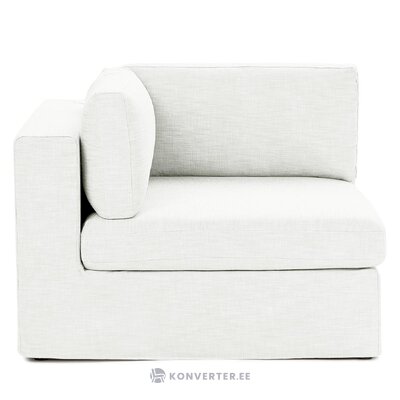 Light gray armchair/corner module (Russell)