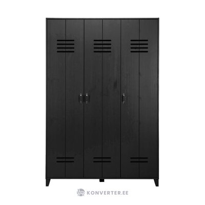 Black solid wood wardrobe locker (vtwonen) intact