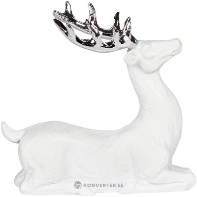 Decorative figure of a deer (lene bjerre) with a beauty flaw