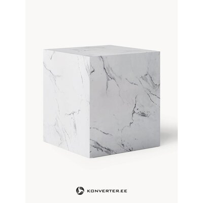 White Marble Imitation Coffee Table (Lesley)