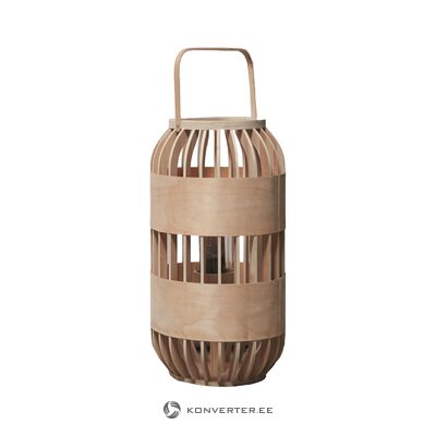 Wooden lantern (d &amp; m depot) (whole, in box)