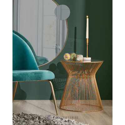 Black and gold nightstand (jolene)