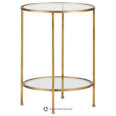 Antique glass side table (goddess) bepurehome