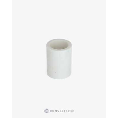 White bathroom cup (elenei)