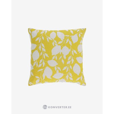 Yellow-white pillow case (etel)