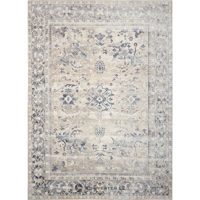 Vintage style blue-beige carpet malta (nourison) 160x230 intact