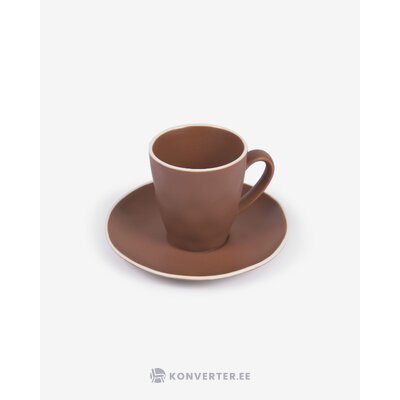 Brown coffee cup (rin)