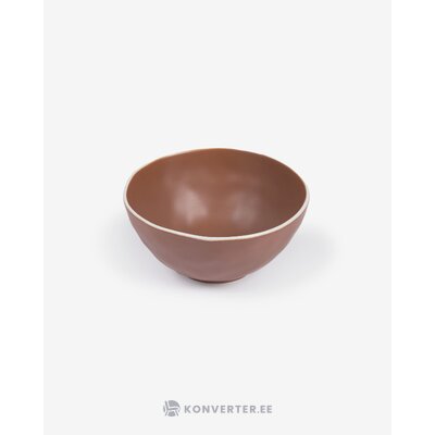 Brown flushing bowl (rin)
