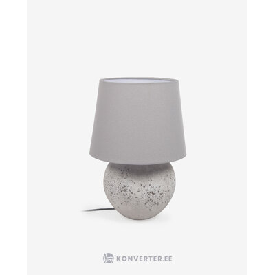 Gray table lamp (marcela)