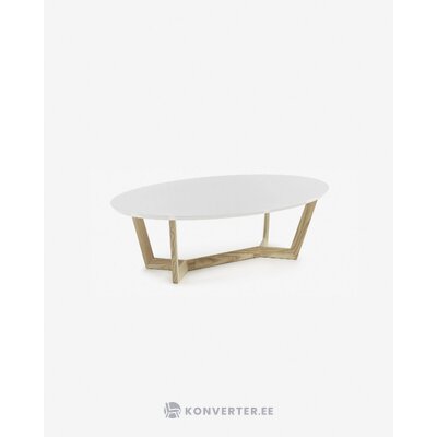 White coffee table (wave)
