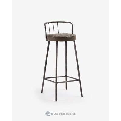 Brown bar stool (tiva)