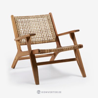 Brown garden chair (grignon)