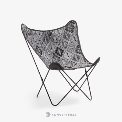 Black and gray armchair (fly)