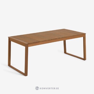 Brown garden table (emili)