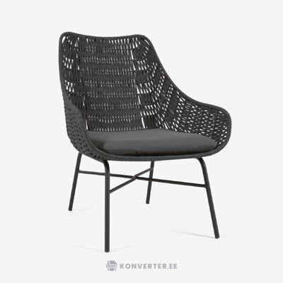 Black garden chair (abeli)