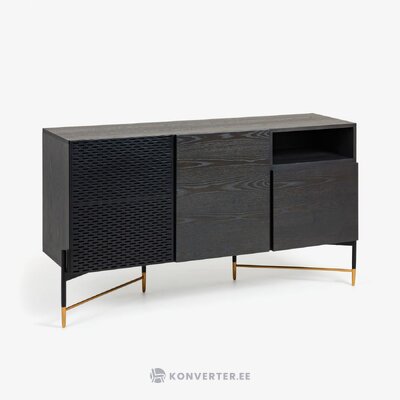 Black and gold chest of drawers (milian)