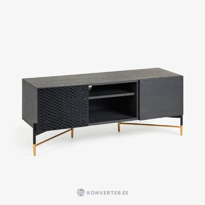 Black and gold TV stand (milian)