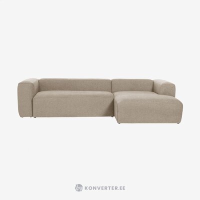 Бежевый диван (блочный)