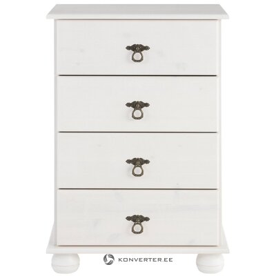 White chest of drawers with drawers (finca)